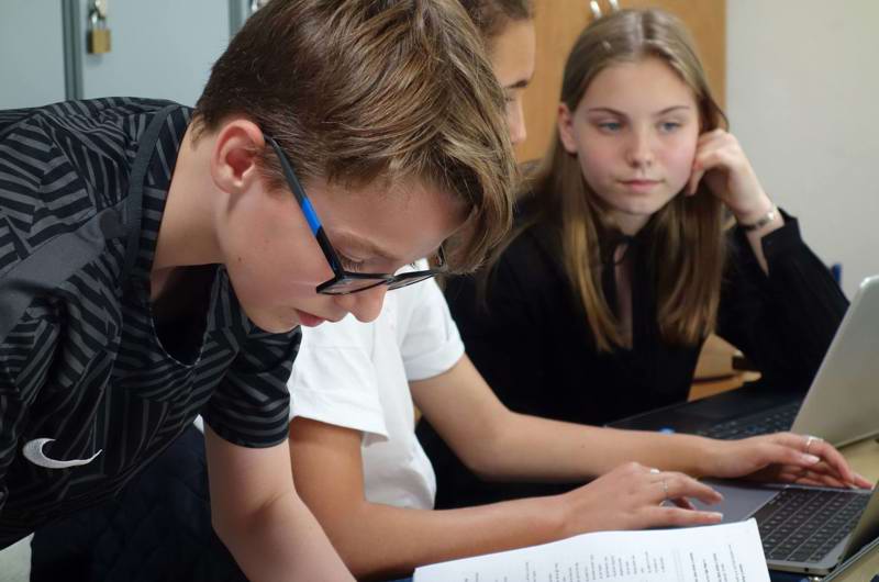 Der samarbejdes intens i klassen
