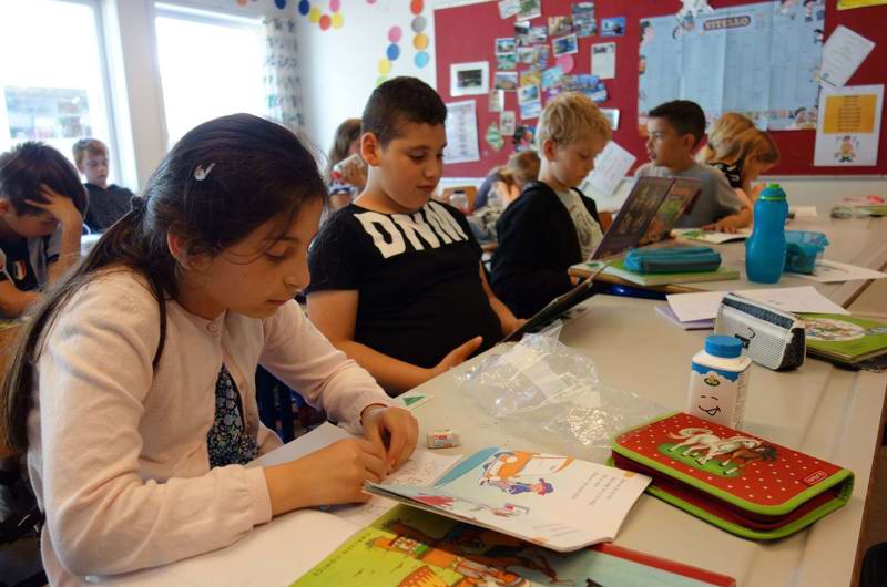 Der arbejdes i klassen